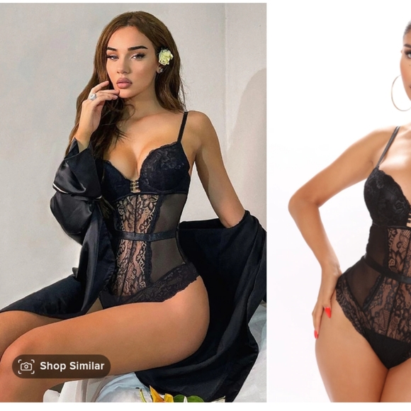 Fashion Nova Other - Love Me Until The End Lace Teddy Bodysuit- Lingerie